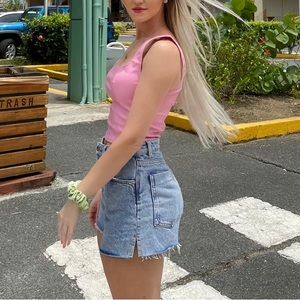 Zara jean shorts